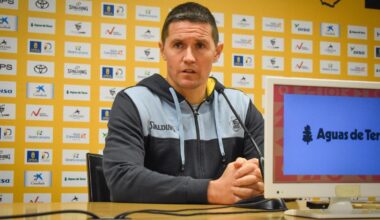 Jaka Lakovic durante su comparecencia en rueda de prensa de esta mañana.