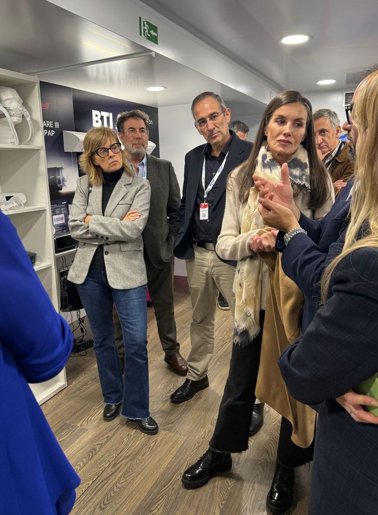 La esposa de Felipe VI, junto a su jefa de Secretaría