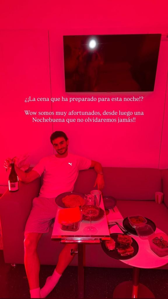 Juan Iglesias en la habitación del hospital