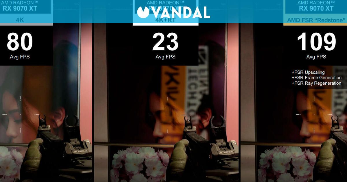 AMD abraza la IA para responder a NVIDIA DLSS: FSR Redstone usará machine learning para mejorar el rendimiento - Vandal