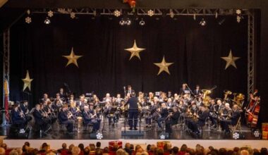 Concierto de Santa Cecilia de la SM l'Illa de Benidorm.