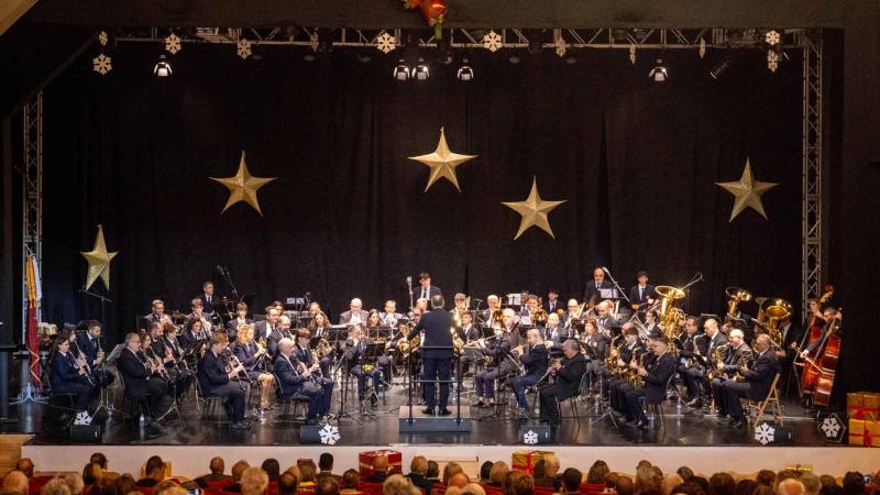 Concierto de Santa Cecilia de la SM l'Illa de Benidorm.