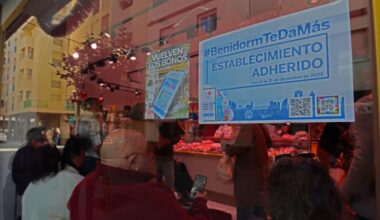 Benidorm aprueba el pago de la primera remesa de bonos consumo por valor de 351.690 euros