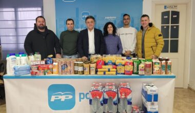 Nuevas Generaciones Daimiel impulsa una campaña de recogida de alimentos dentro de la iniciativa ‘Populares Solidarios’