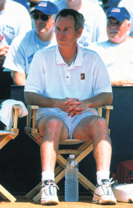 El tenista John McEnroe