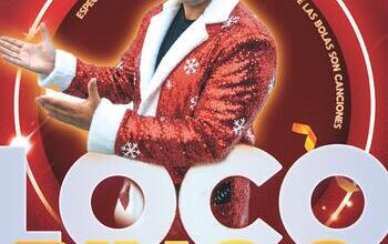 Especial de Navidad de Loco Bingo, el viernes 5 en el Teatro Juan Luis Galiardo