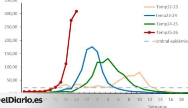 La gripe marca un nuevo pico en Madrid a mediados de diciembre, aunque modera su ascenso