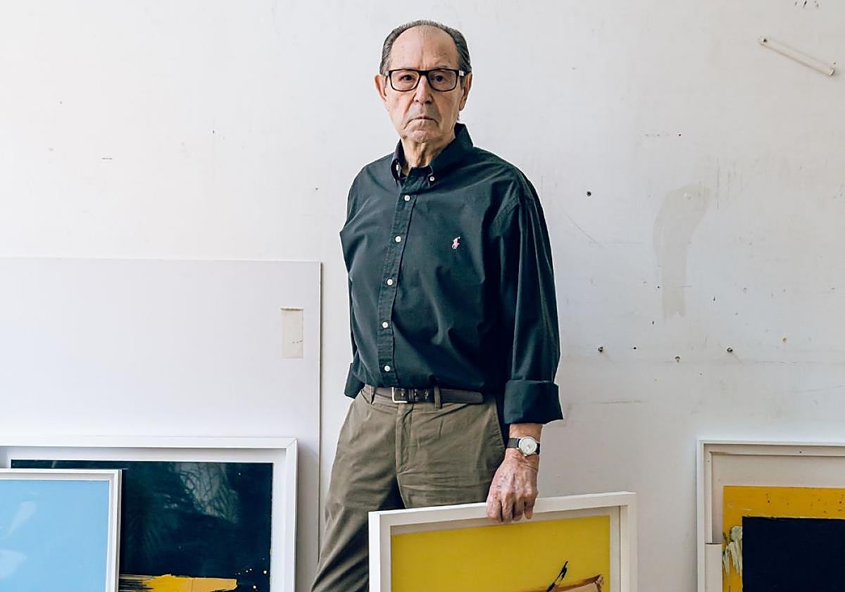 Espiral de Noja rinde homenaje a Rafael Canogar con obras de su colección personal