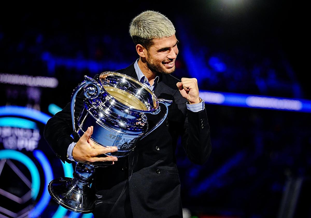 Carlos Alcaraz, 50 semanas en la cima del tenis y otro hueco en la historia