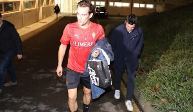 Brian Oliván ya luce de sportinguista: «Estoy muy contento de estar aquí»