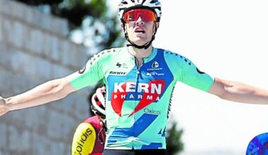 Haimar Etxeberria, único guipuzcoano en el World Tour tras el descenso del Cofidis