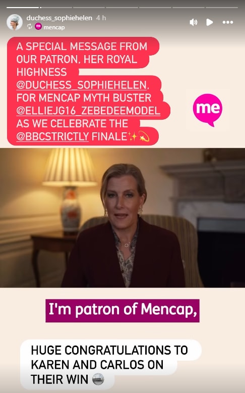 La duquesa de Edimburgo