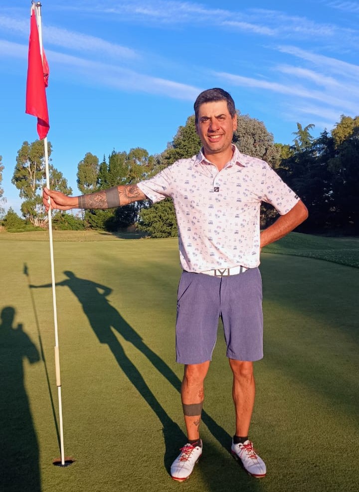 Guillermo Ballestrelo campeón del Aero Golf
