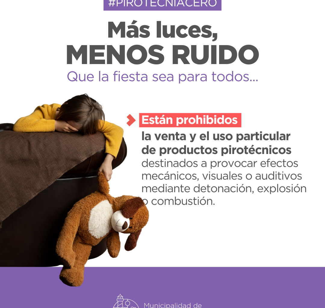 el Municipio refuerza el llamado a celebrar sin ruido y con responsabilidad – Municipalidad de Necochea