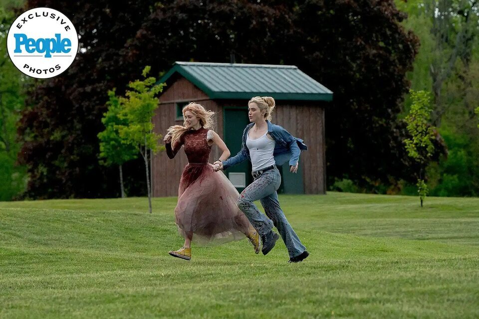 'Noche de bodas 2': Primeras imágenes del nuevo baño de sangre de Samara Weaving