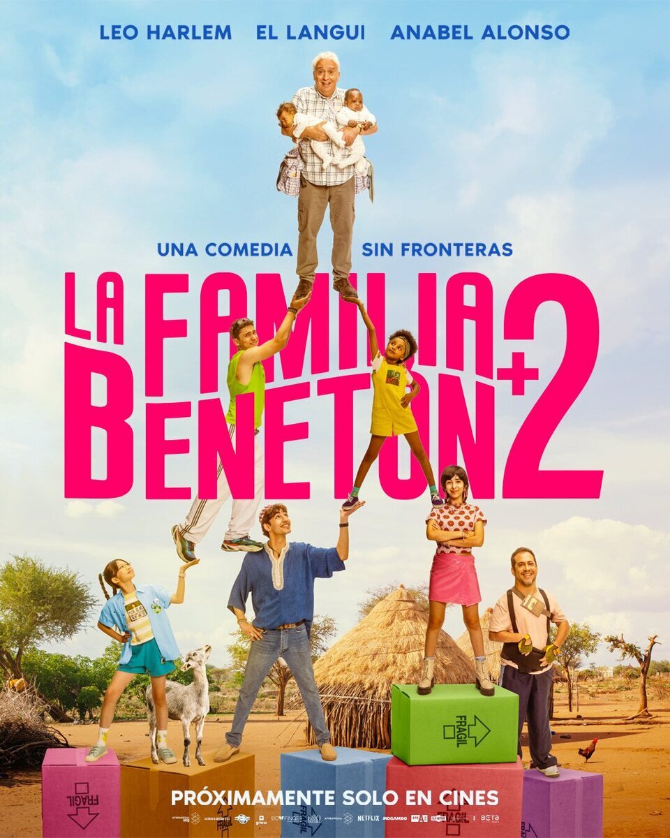 Primer poster de ‘La familia Benetton +2’