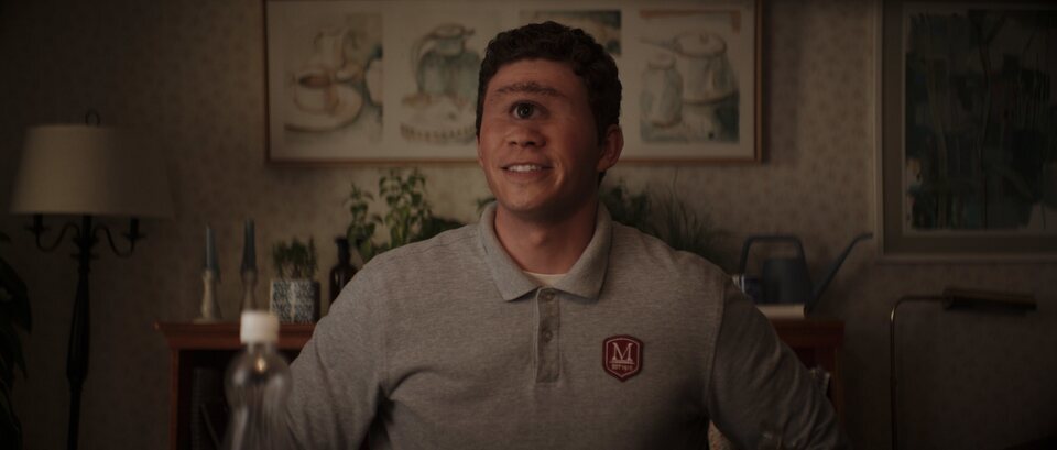 Daniel Diemer se ha incorporado al equipo en esta nueva entrega como Tyson, el hermano cíclope de Percy