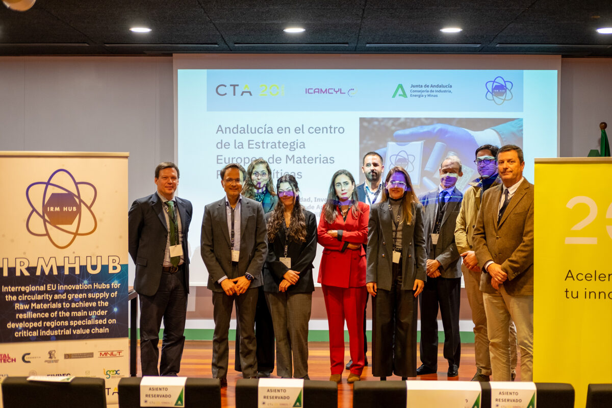 CTA y la Consejería de Industria analizan el papel estratégico de Andalucía en las materias primas críticas