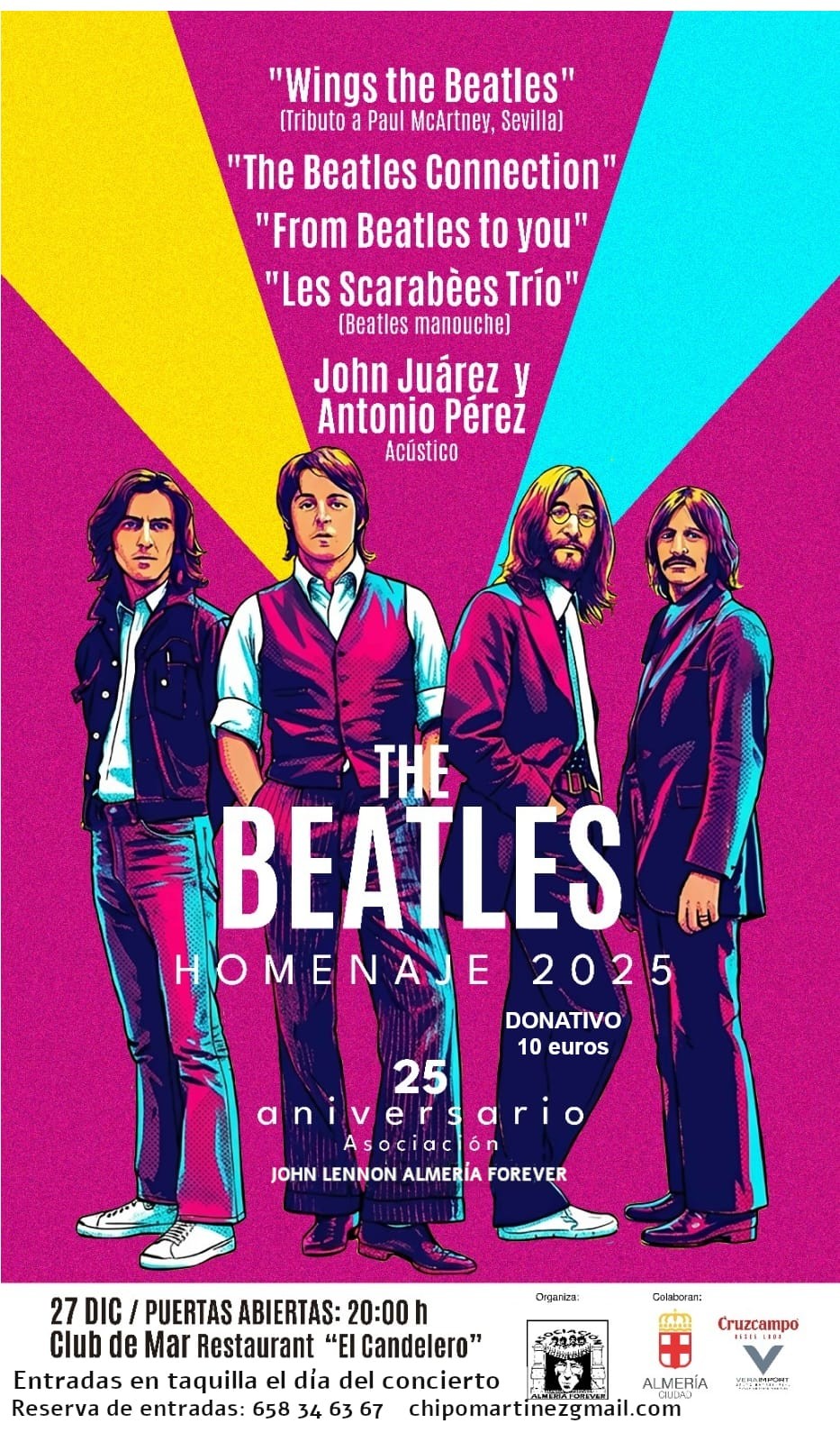 Concierto Beatles Navidad 2025-2026