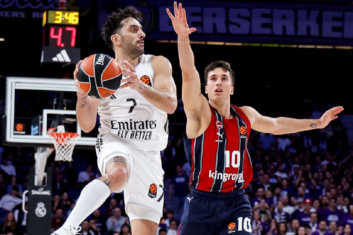 Euroliga: El Real Madrid doblega al Baskonia