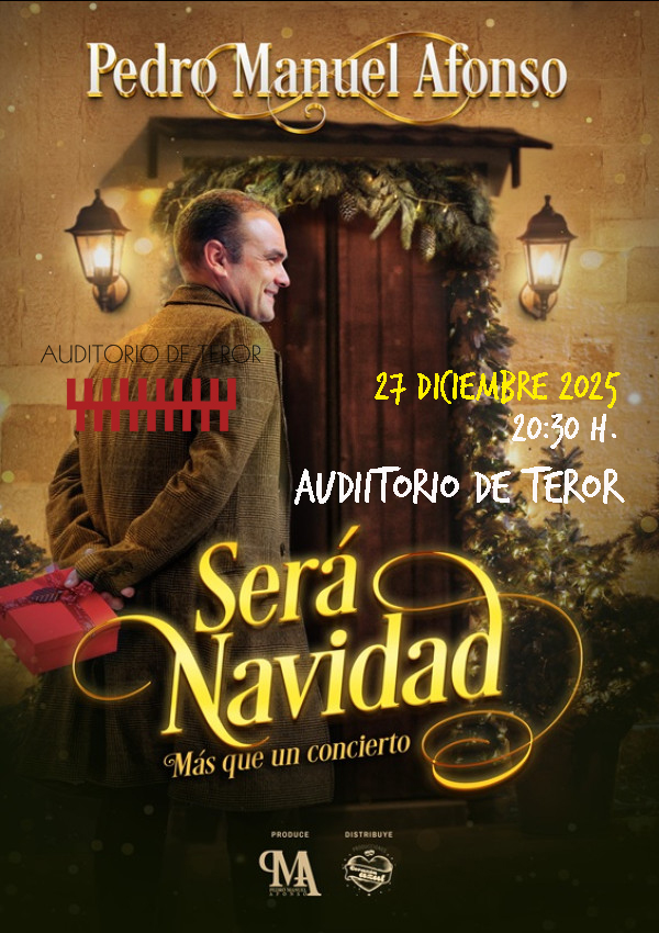 ‘Será Navidad’ llega este sábado al Auditorio de Teror con Pedro Manuel Afonso
