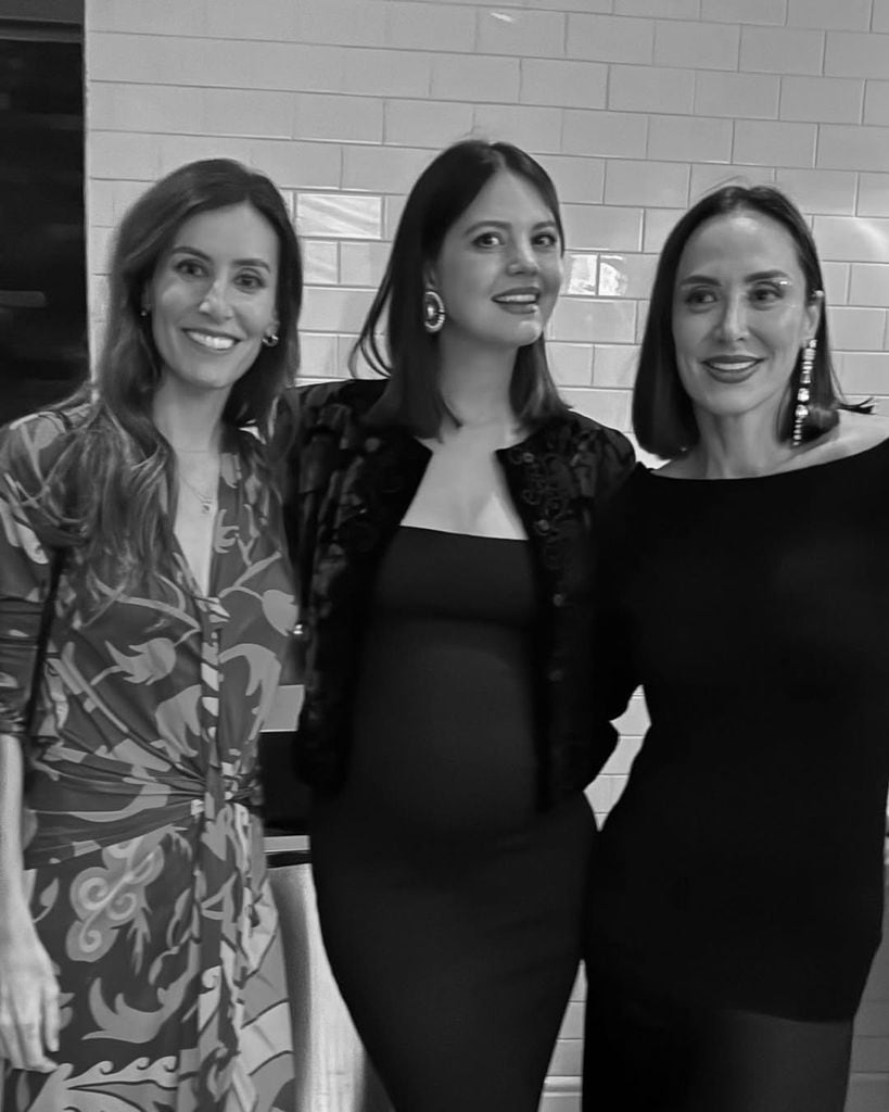 Tamara Falcó en navidades con Ana Boyer e Isabelle Junot