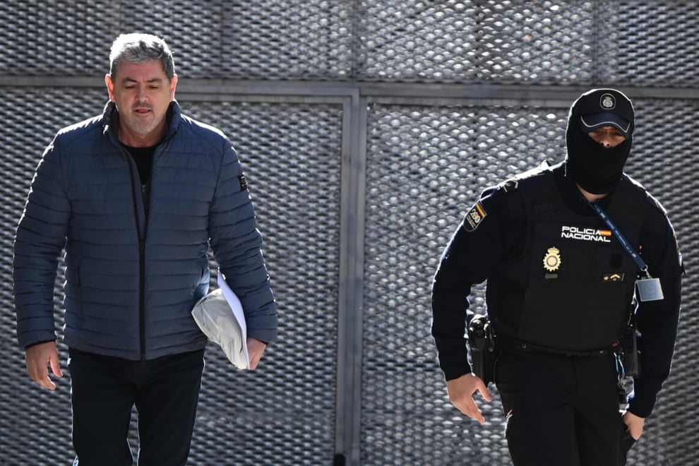 Antxon Alonso sale en libertad de la Audiencia Nacional.