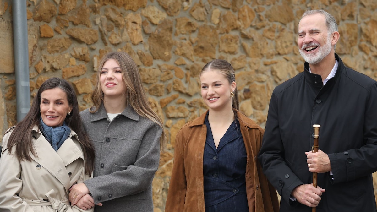 vuelta a casa por Navidad de la princesa Leonor y la infanta Sofía