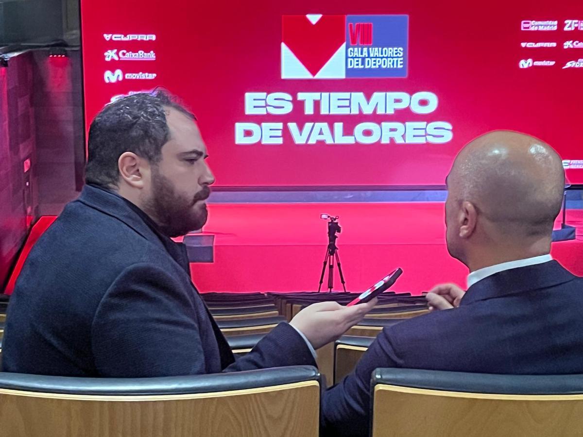 Roberto Martínez, seleccionador de Portugal, en un momento de la entrevista con SPORT.