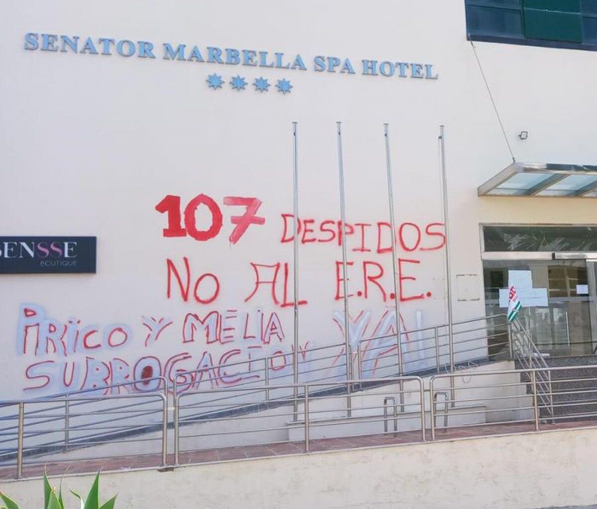 CCOO denuncia la mala fe y falta de respeto de Inmobiliaria Prico y Meliá hacia la plantilla del Hotel Senator