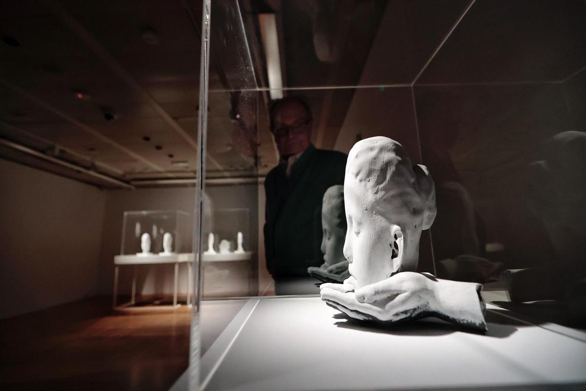 Una de las piezas del catalán en la Fundación CajaCanarias.