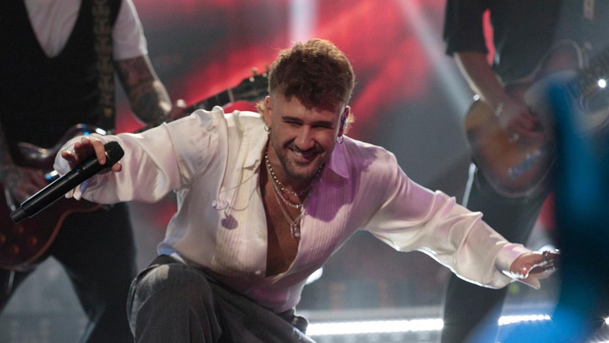 Dani Fernández, en el especial de Nochebuena de TVE