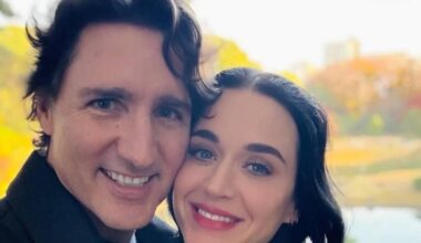 El tierno viaje a Japón de Kate Perry y el exprimer ministro de Canadá