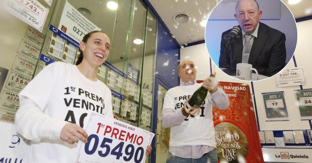 Gonzalo Bernardos, economista, te dice que hacer si te toca el Gordo de la Lotería de Navidad: «Os olvidáis de todo»