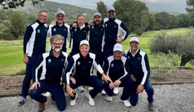 El Equipo Negro se lleva el torneo navideño de golf ‘Ryder F. Cup’