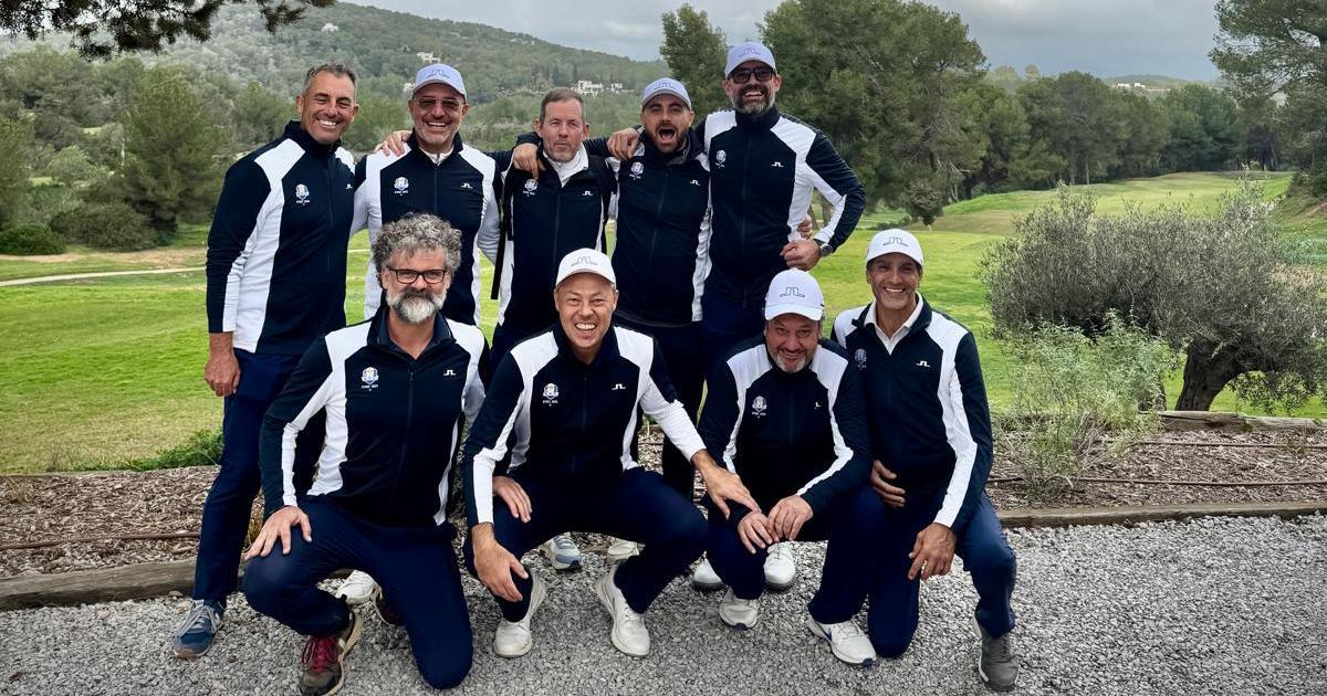 El Equipo Negro se lleva el torneo navideño de golf ‘Ryder F. Cup’
