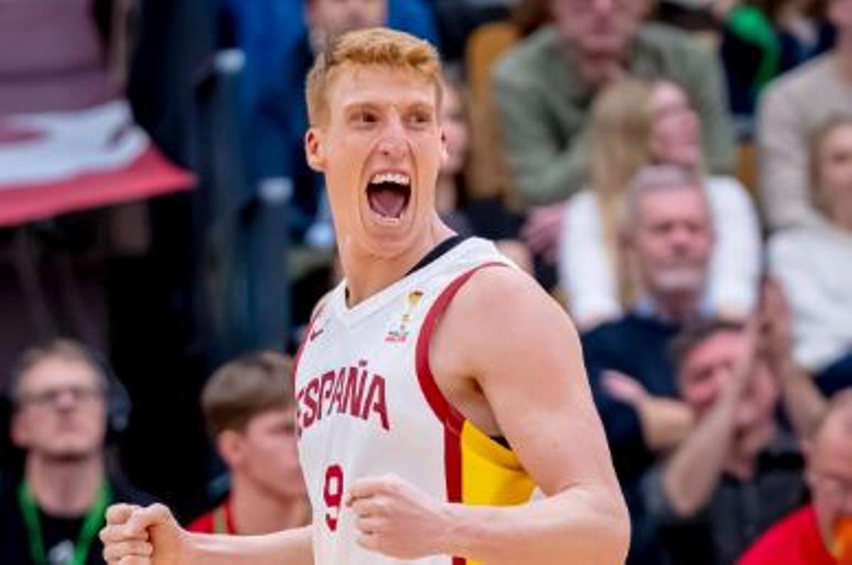 Alberto Díaz jugó un gran partido contra Georgia.