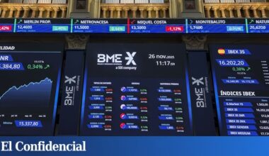 Bolsa e Ibex 35 hoy, en directo