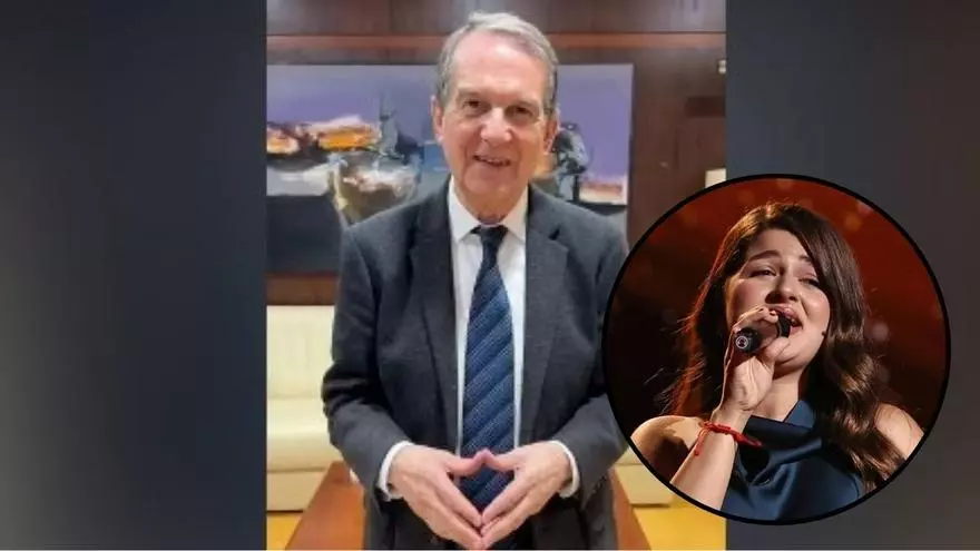 Abel Caballero: «Vamos a hacer todo lo que podamos para que Antía sea la ganadora de 'La Voz'»