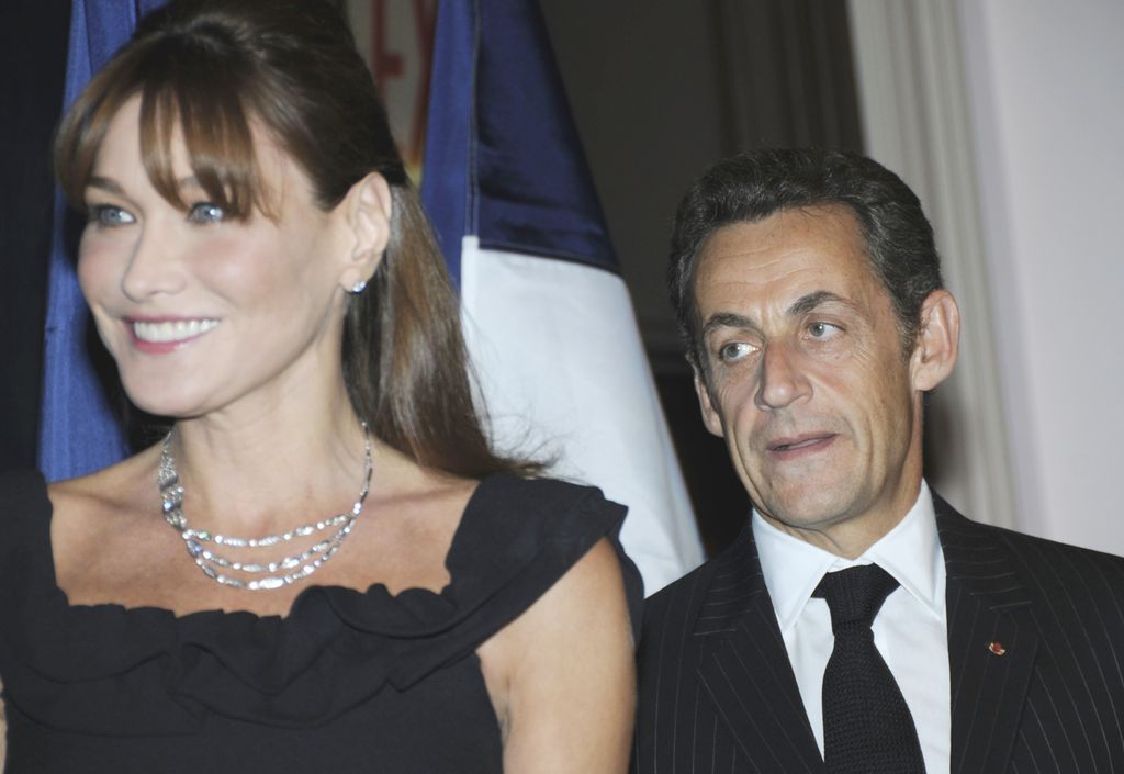 Carla y su esposo, Nicolas Sarkozy