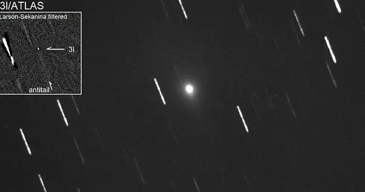 Descubren que el 3I/ATLAS sufre un extraño fenómeno típico de mundos helados
