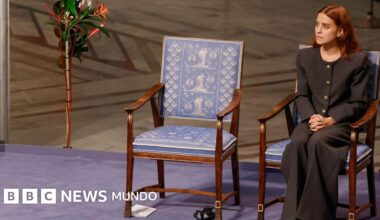 María Corina Machado dedica el Nobel de la Paz a los "héroes anónimos de la resistencia" en un mensaje leído por su hija en la entrega del premio en Noruega