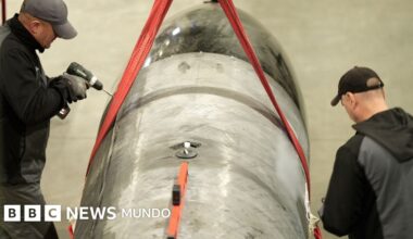 La instalación secreta a la que tuvo acceso la BBC y en la que Ucrania fabrica misiles de largo alcance