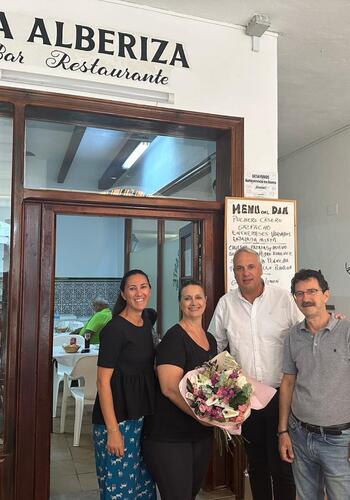 Pesar por el fallecimiento de José María Larios, que fue propietario de La Alberiza