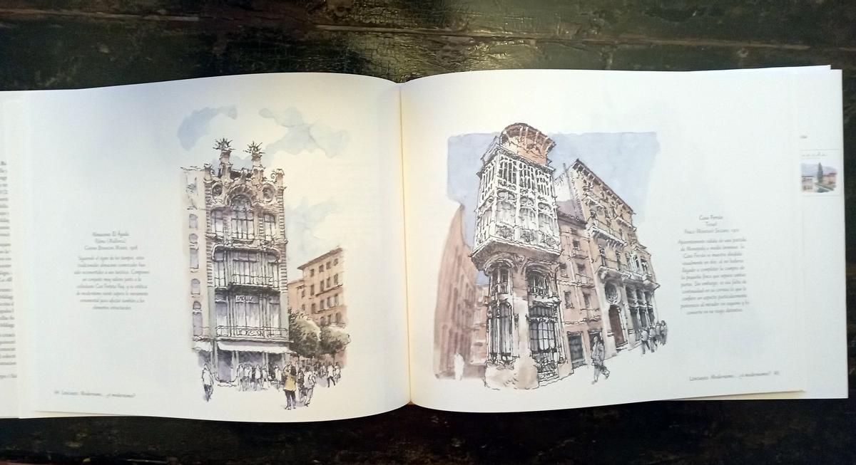 Dos de los dibujos del nuevo libro de Luis Ruiz Padrón.