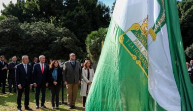 Acto institucional por el 4D en Málaga.