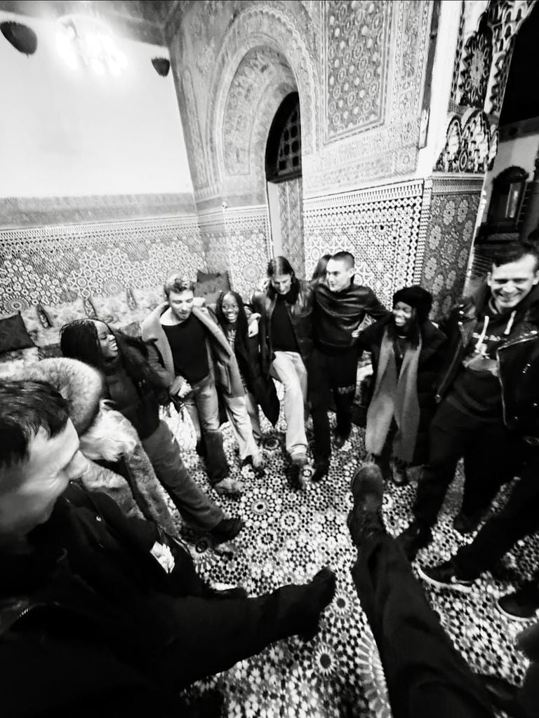 La familia de Madonna se divierte en Marruecos