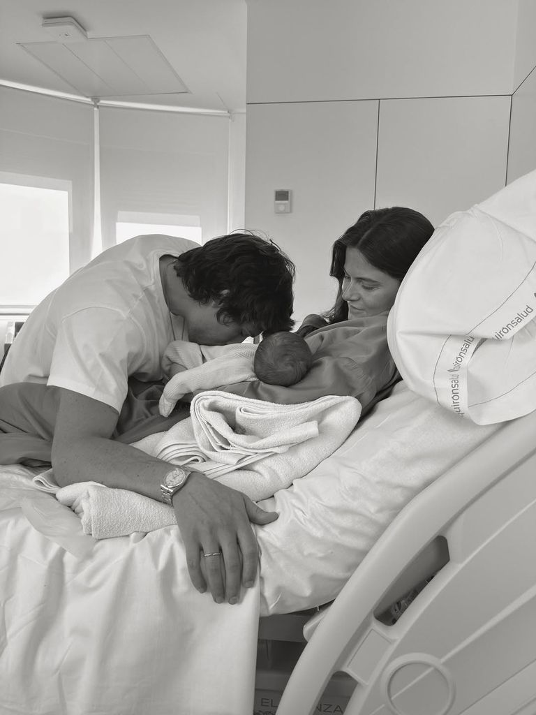 "Un nombre muy asturiano, como la familia", dijo Nacho sobre la elección de Pelayo 