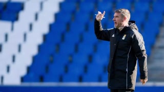 Luis Carrión, técnico del Oviedo, lamenta dos bajas de última hora para visitar al Sevilla: "Es un equipo que me gusta"