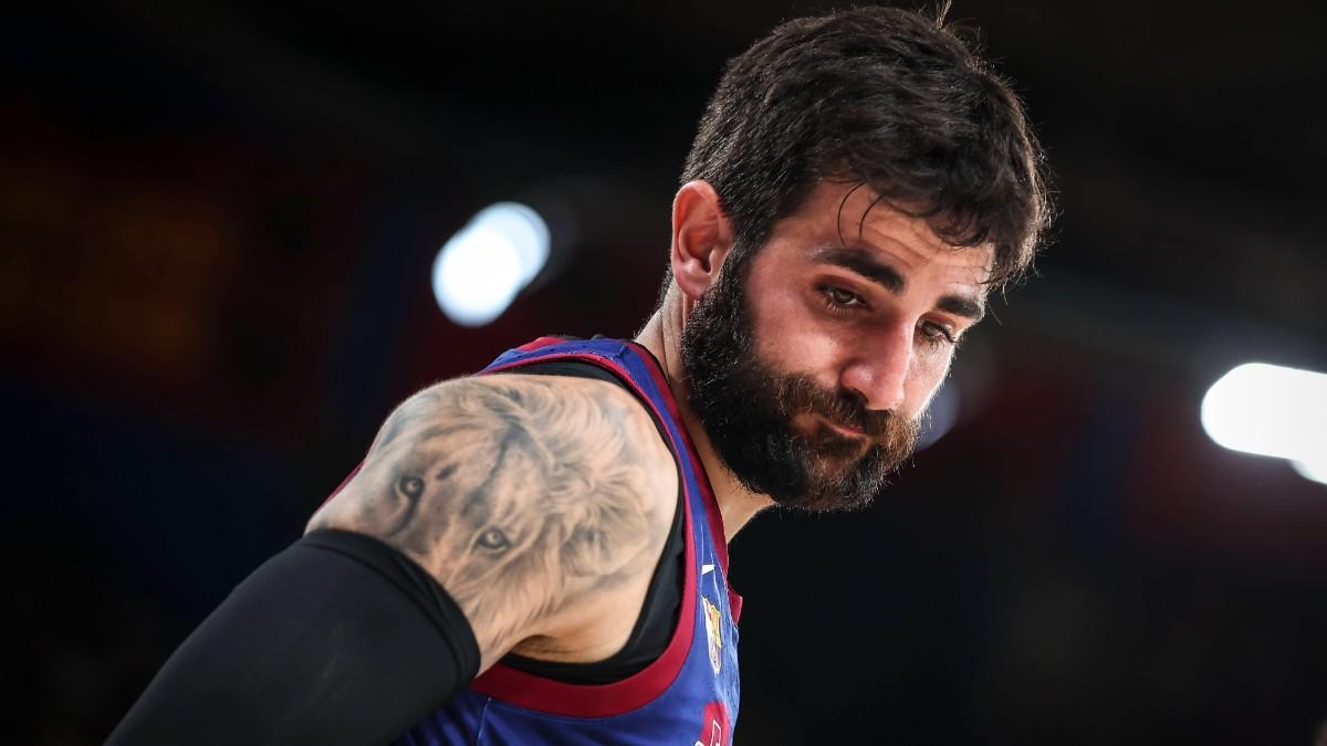 Ricky Rubio en su segunda etapa en el Barça